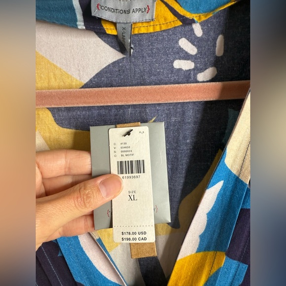 NWT Anthropologie Conditions Apply Ronika Maxi
Dress Puff Sleeve Floral Print XL - Picture 8 of 16